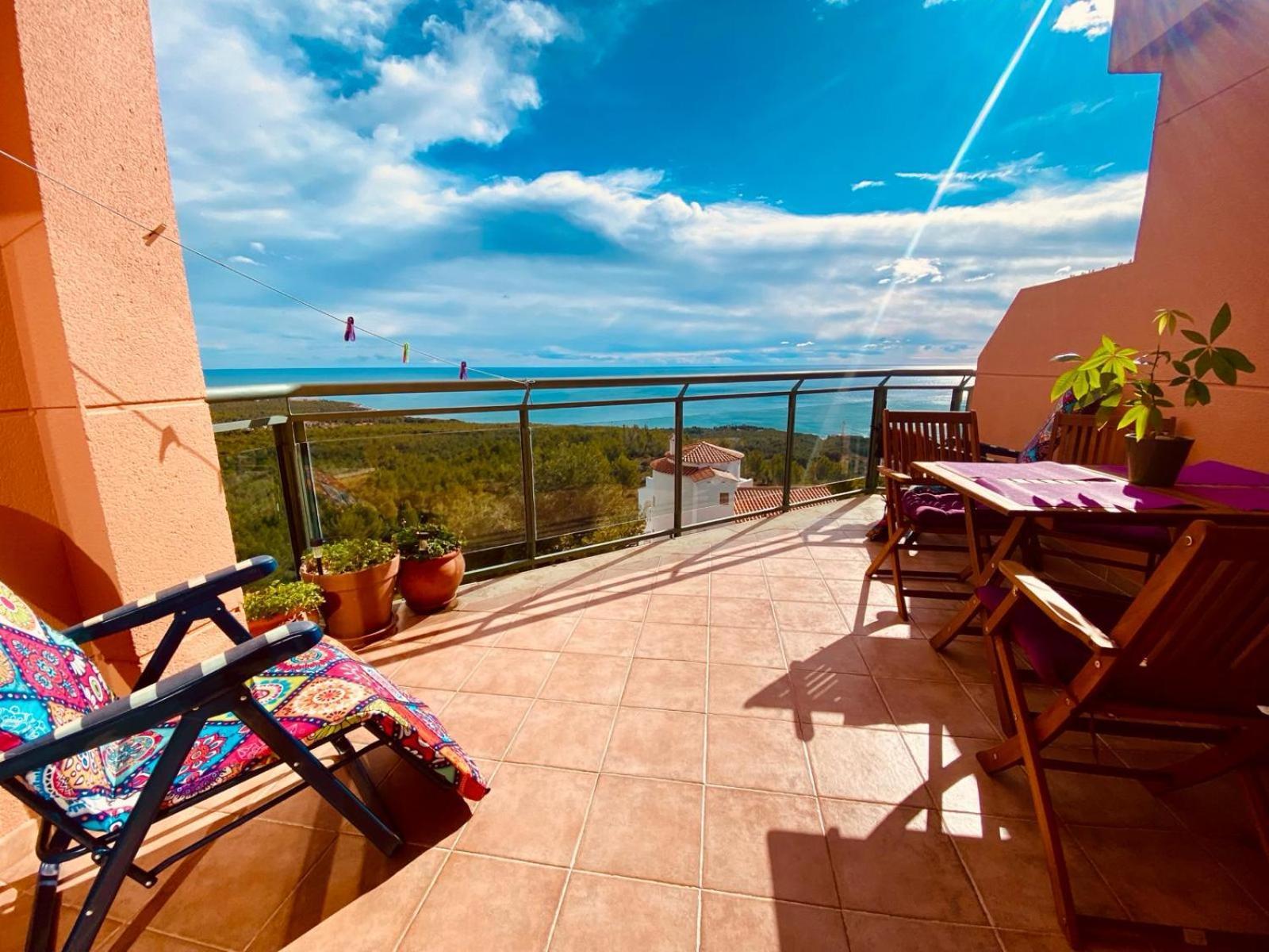 Precioso Atico En La Sierra De Irta Appartement Alcossebre Buitenkant foto